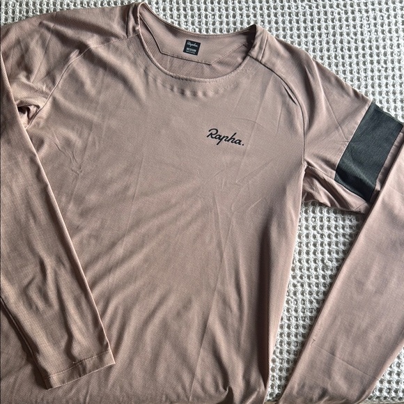 Rapha Tops - Rapha Dusty Rose Long Sleeve Trail Jersey Women’s M